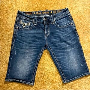 ❌SOLD❌ Rock Revival | Men’s Denim ‘Ryker’ Shorts